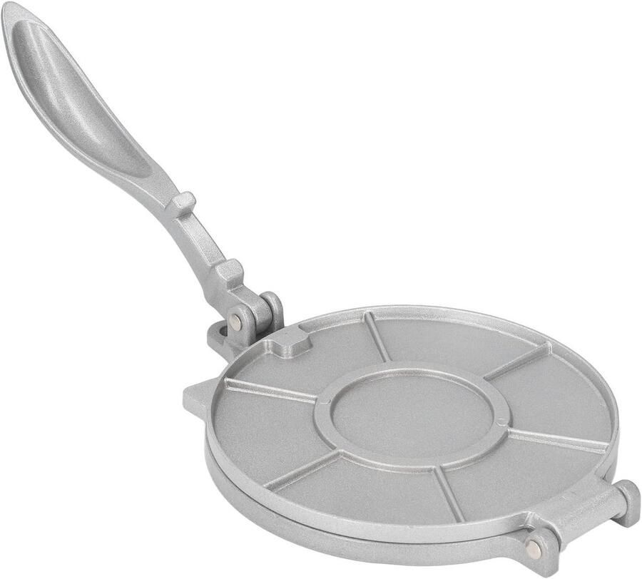 Quesadilla Maker Tortilla Pers Deeg Drukken Anti-aanbaklaag 195 cm Zilver