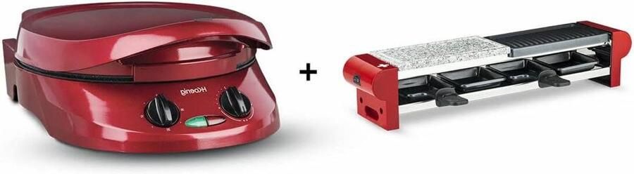 Raclette Apparaat Steengrill Gezellige Avonden Inclusief Grillsteen 4 Persoons Zwart