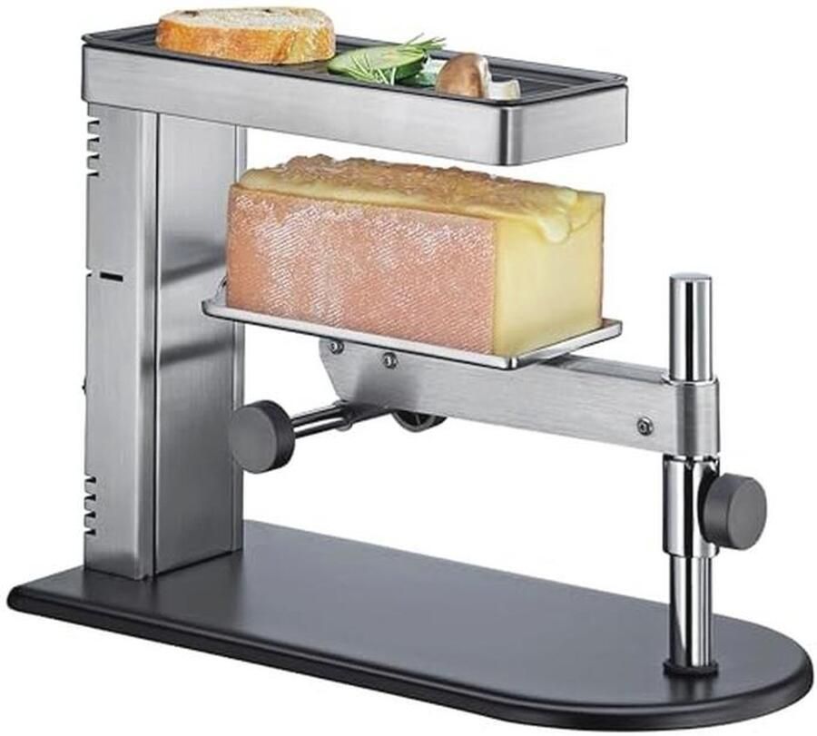 Raclette oven voor kaas Hoogte verstelbare kaas smelter Antiaanbak grillplaat Perfect voor gezellige avonden