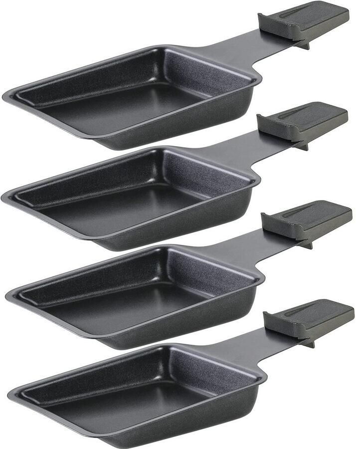 Raclette set van 2 pannen voor gezellige maaltijden