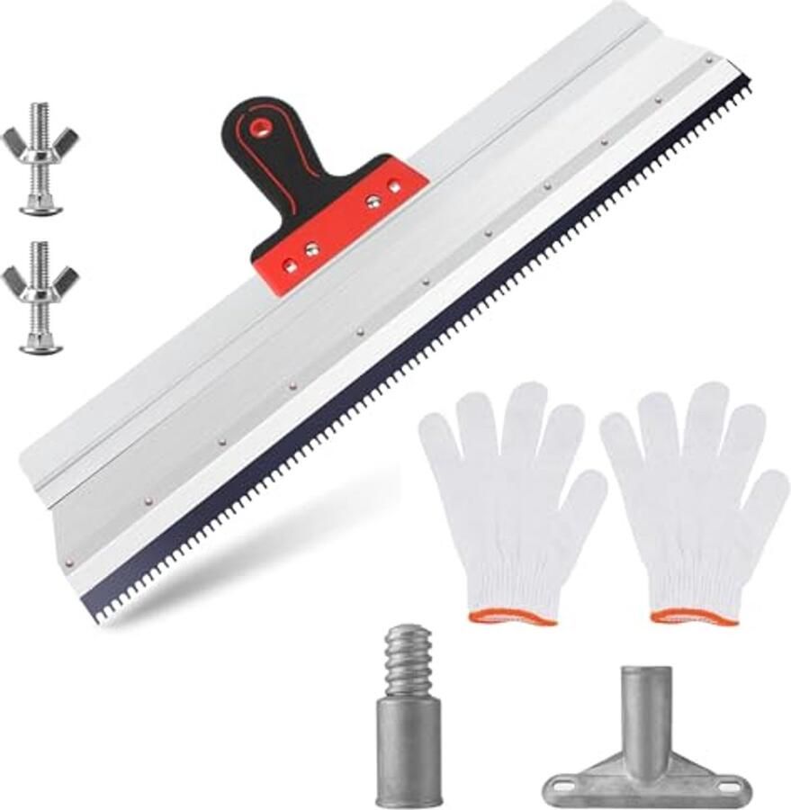 Raclette Set voor Vloerbedekking en Epoxyhars Professionele Gereedschap voor Efficiënte Toepassing