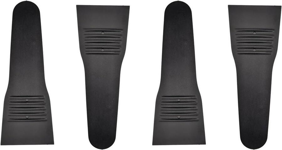 Raclette Spatel Nylon Antiaanbaklaag Set van 4