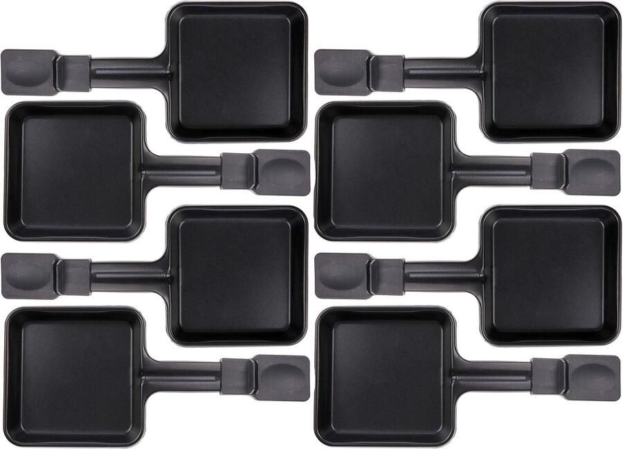 Raclettepan Geëmailleerd 10 x 10 cm Universeel voor Raclettes