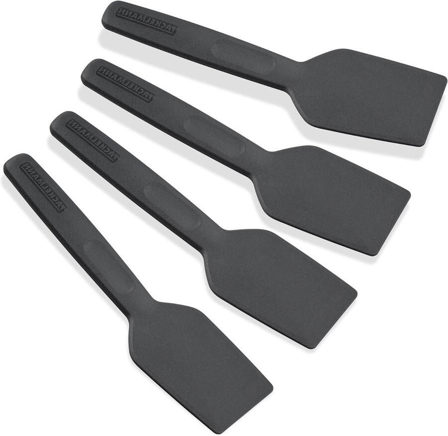 Raclettespatels Kaasspatel Mini Kaas Smelten Krasvrij Gebruik 16 cm Zwart