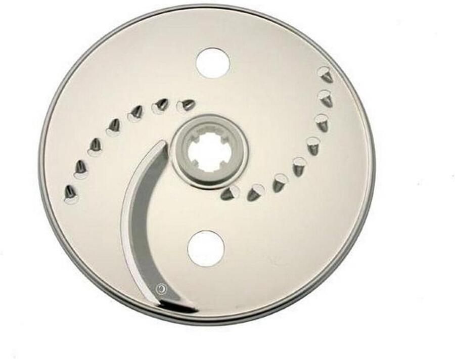 Rasp Pers Schijf Keukenmachine Accessoire Voedsel Bereiden Grote Schijf Standaard Maat Zilverkleurig