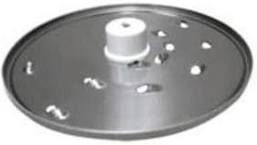 Rasp Schijf Keukenmachine Accessoire Groenten Raspen 6 mm Grove Snede Voor Model 5100 Zilverkleurig