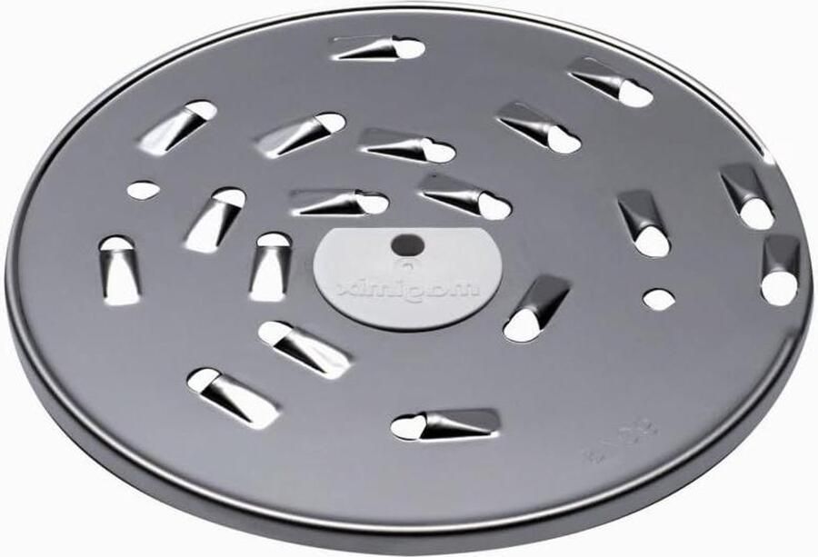 Rasp Schijf Raspschijf Keukenmachine Groenten Raspen Roestvrij Staal 6 mm Zilver