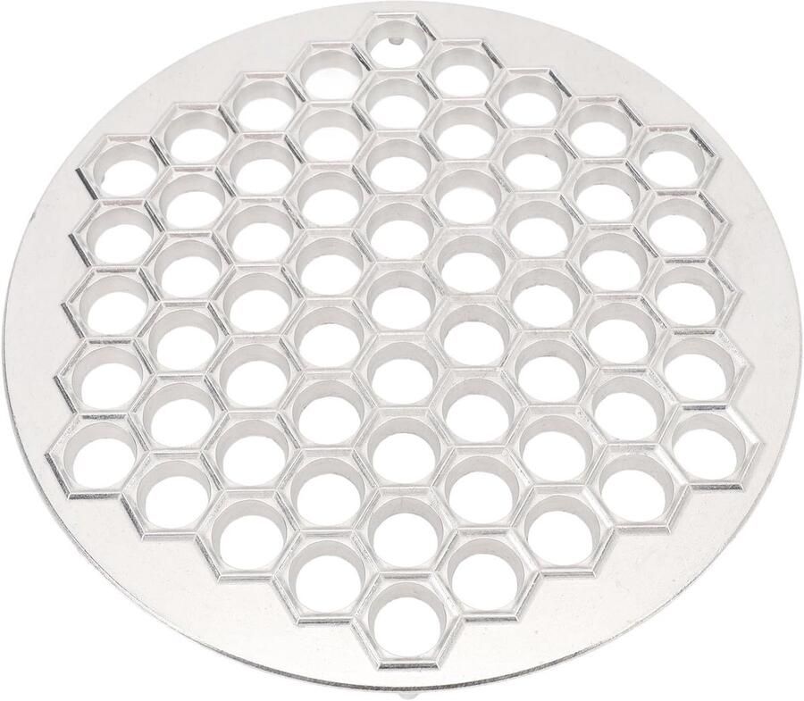 Ravioli Maker Kleine Ravioli Mold Cutter 61 Gaten Dumplings Mold Pelmeni Vlees Knoedel Maker Aluminiumlegering Pelmeni Making Tool voor Thuis Restaurant Keuken Benodigdheden