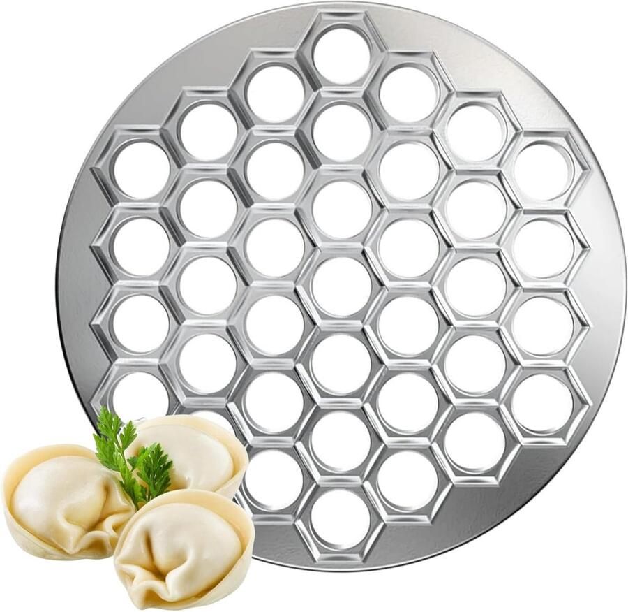 Ravioli-vorm 37 gaten raviolivormpel knoedelmaker voor doe-het-zelf koken familiefeesten feesten en picknicks