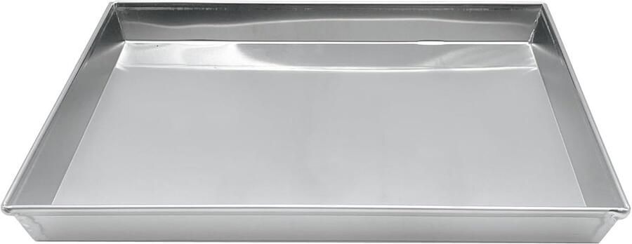 Rechthoekige Aluminium Legering Bakplaat met Rand 55 x 38 cm