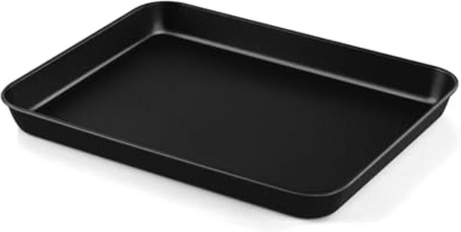 Rechthoekige Anti-aanbak Bakplaat voor Koken en Bakken Roestvrij en Makkelijk Schoon te Maken 26 4 x 20 4 x 2 5 cm