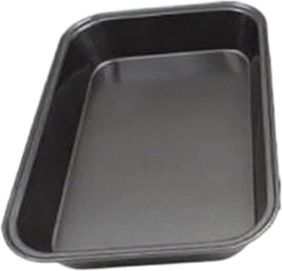 Rechthoekige bakplaat Diepe pan Cakes bakken Antiaanbaklaag 32 x 22 cm Zwart