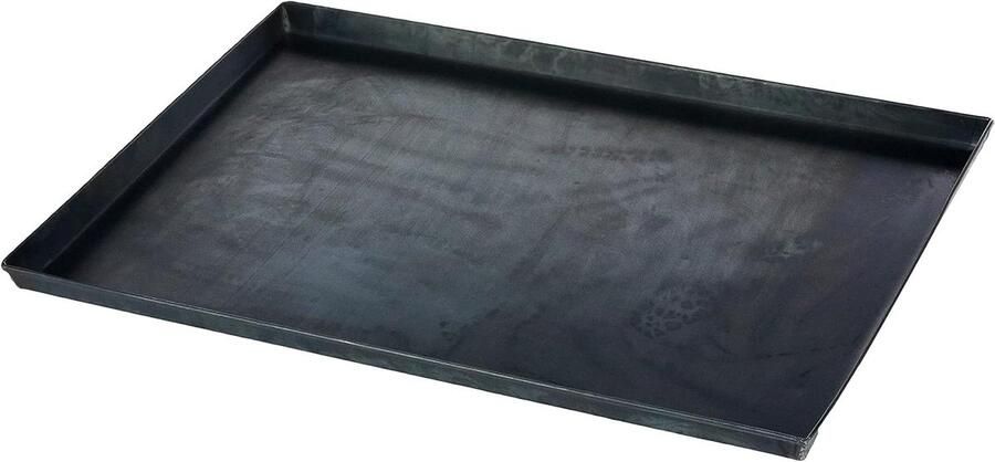 Rechthoekige Bakplaat Bakvorm Pizza Gebak Bakken Thuis Hoge Warmtegeleidbaarheid 65x45x3 cm Zwart