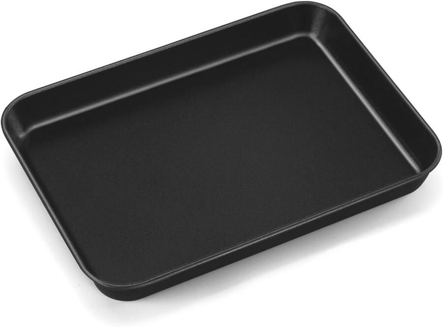 Rechthoekige Bakplaat met Antiaanbaklaag voor Koken en Bakken Gezond en Robuust (23 7 x 17 7 x 2 5 cm)