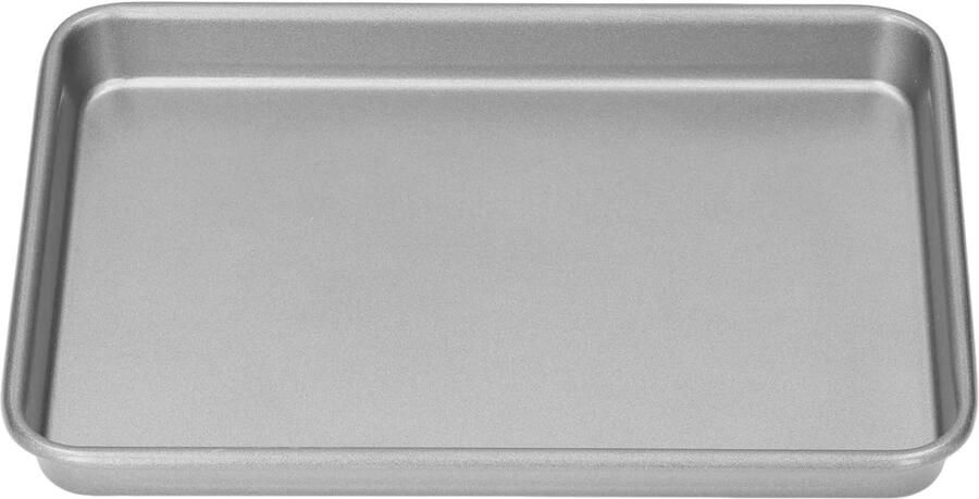 Rechthoekige Bakplaat voor Pizza Brood Koekjes en Taart 32.8 x 25 x 2.5 cm RVS Antiaanbaklaag