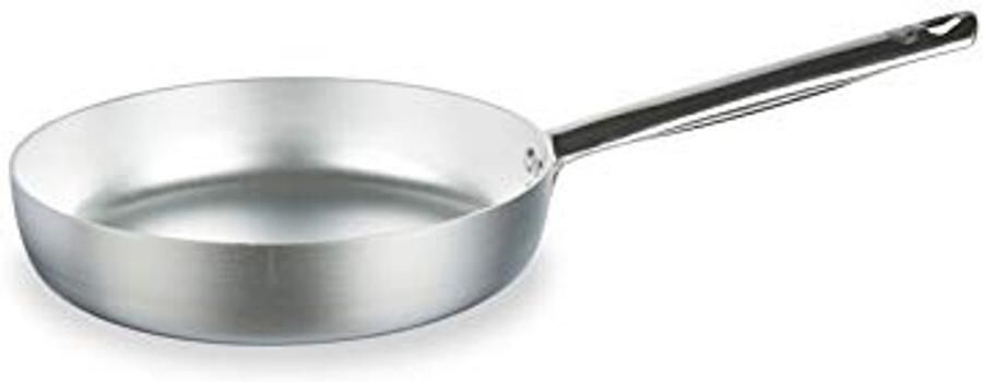 Rechthoekige Koekenpan 20 cm 3 mm Dikte met RVS Handvat