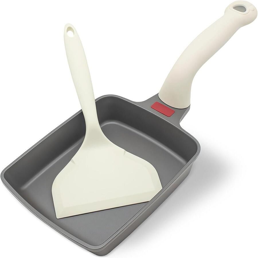 Rechthoekige Koekenpan met Antiaanbaklaag voor Japanse Omelet en Pannenkoeken