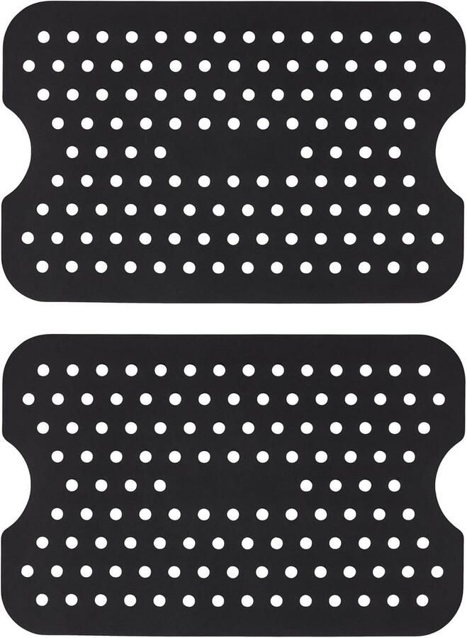 Rechthoekige Siliconen Airfryer Bakmat Hittebestendig & Herbruikbaar