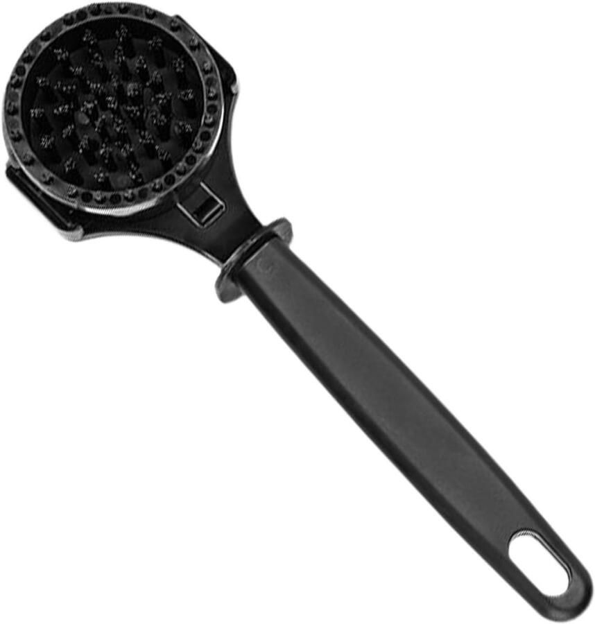 Reinigingsborstel Koffiezetapparaat Onderhoudsaccessoire Machine Hygiënisch Werken Veelzijdige Compatibiliteit 51 mm tot 58 mm Zwart