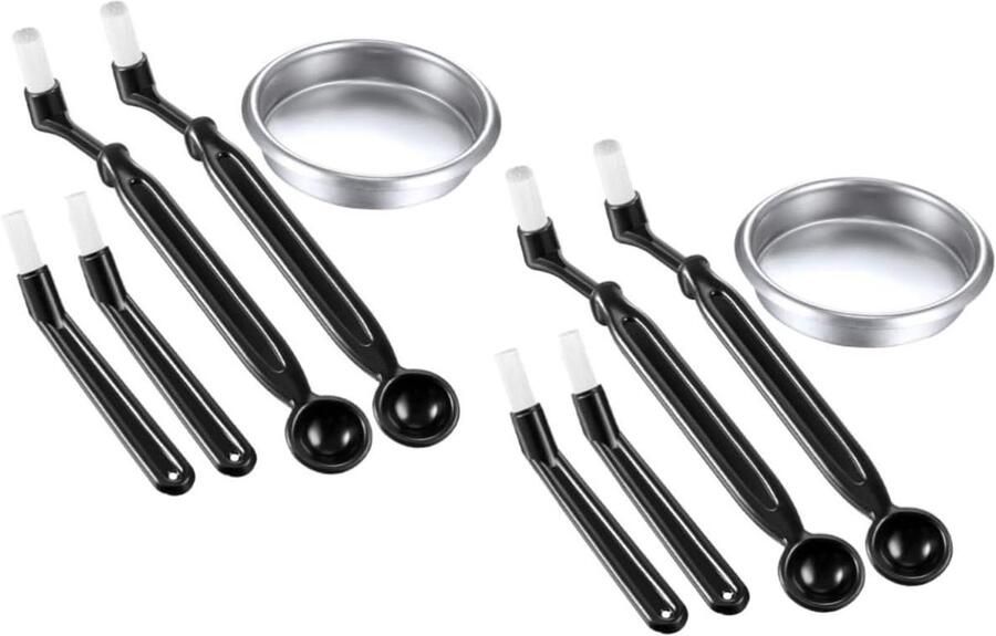 Reinigingsborstel Set Koffiemachine Borstels Koffieapparaten Onderhoud Combinatie Set 10 Stuks Kleuren