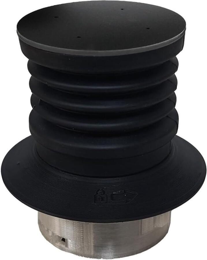Koffiemolen Reiniger Blaasbak Hopper Koffie Bereiden Efficiënte Grondverwijdering 12 x 9 x 9 cm Zwart