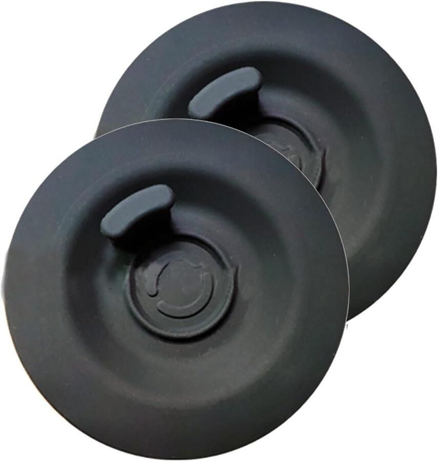 Reinigingsschijf Espressomachine Backflush Insert Machine Onderhoud Nauwkeurige 58mm Pasvorm 2 stuks Zwart