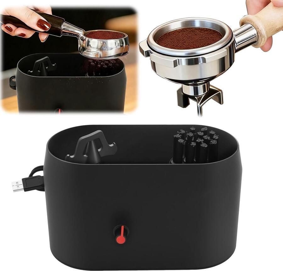 Reinigingsset Koffie Espresso Accessoires Barista Thuis Geïntegreerd Ontwerp 51 53 58 mm Grijs