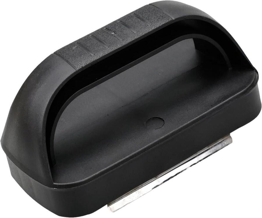 Reinigingssteen Grill Schrobber Barbecue Reinigen Hittebestendige Handgreep 16.89 x 15.01 cm Grijs