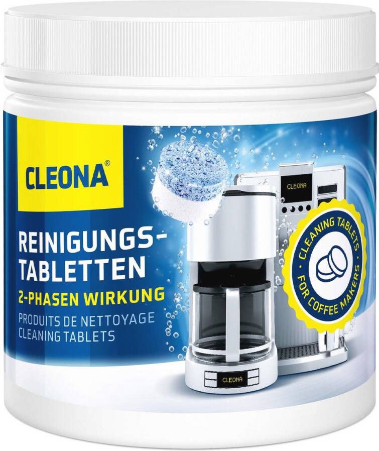 Reinigingstabletten voor volautomatische koffiemachines 30 stuks 2-fasen-systeem
