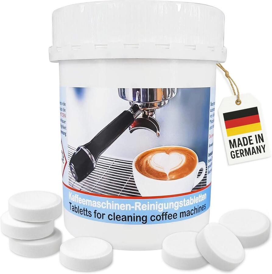 Reinigingstabletten voor volautomatische koffiemachines en espressomachines 125 stuks