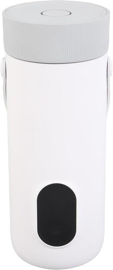 Draagbare Waterkoker Reis Waterkoker Warm Water Meenemen Snel Kokend Water 350 ml Zwart