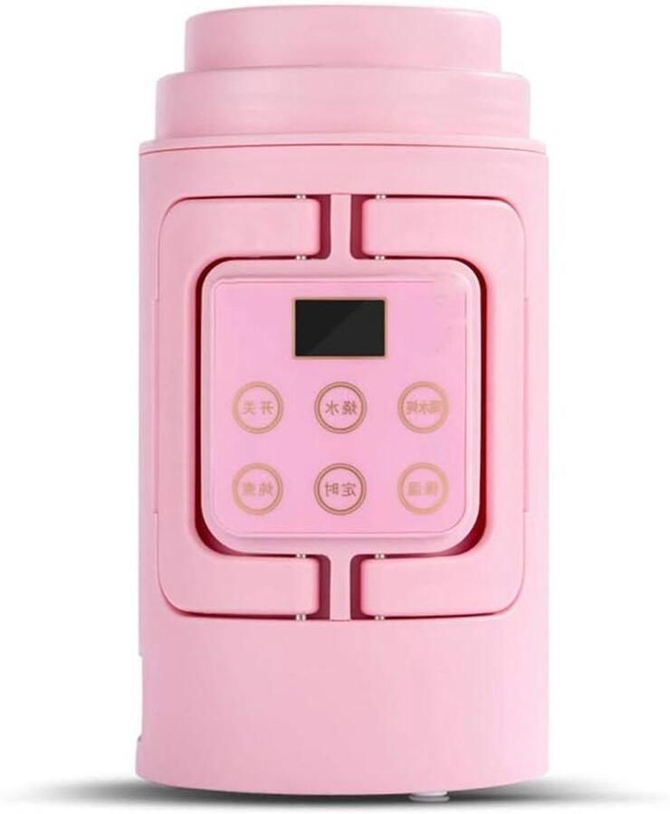Reis Waterkoker Mini Waterkoker Elektrisch Koffie en Thee Voedselveilig Materiaal 300 ml Roze
