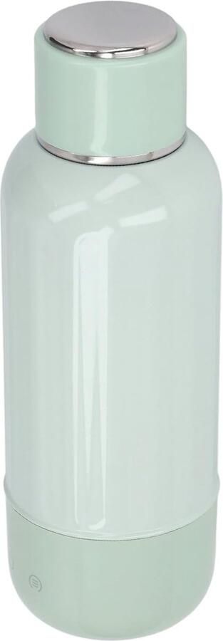 Reis waterkoker Elektrische fles Warm water meenemen Draadloze verwarming 10400mAh batterij Zwart