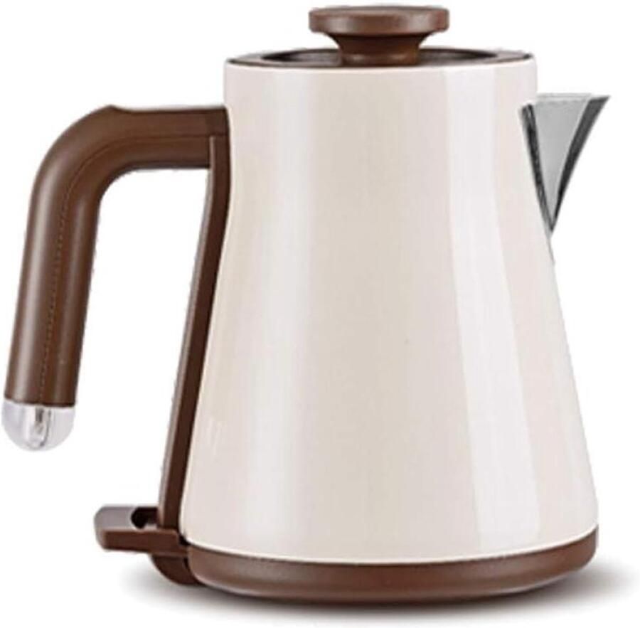 Reis Waterkoker Mini Theepot Snel Water Koken Draagbaar Compact Ontwerp 0.6 Liter Wit
