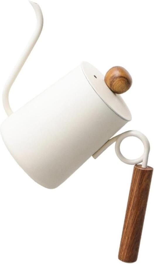 Reiskoffiezetapparaat Waterkoker theepot Snel koffie zetten Smalle lange tuit 24x12x8 cm