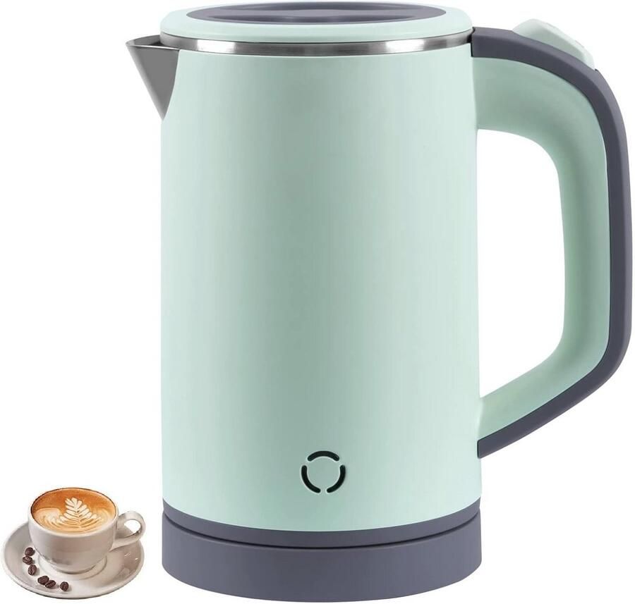 Reiswaterkoker 800 ml Mini Draagbare Waterkoker met Snelle Kooktijd van 5 Minuten Ideaal voor Thuis en onderweg