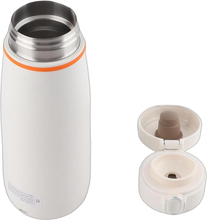 Reiswaterkoker Draagbare Koker Water Koken Thermische Isolatie 350 Ml Zwart