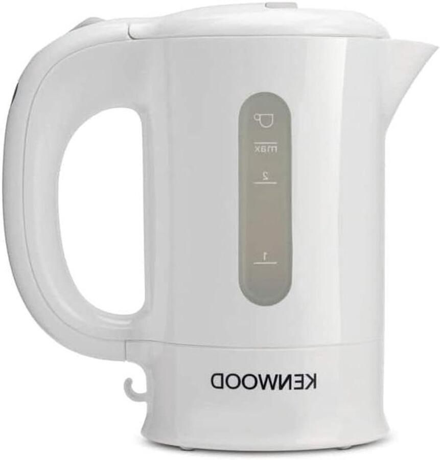 Reiswaterkoker Mini waterkoker Onderweg koffie zetten Afgedekte bodem 05 liter Wit
