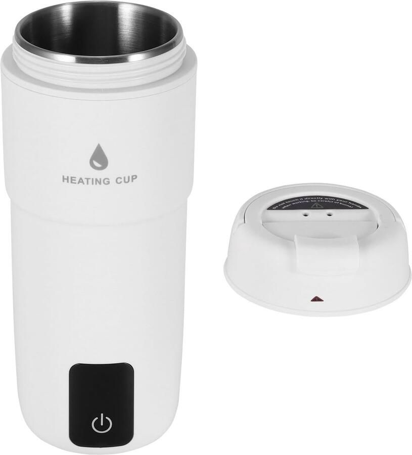 Reiswaterkoker Roestvrij staal 350 ml Elektrische Mini-waterkoker met Temperatuurregeling Voor Koffie en Thee