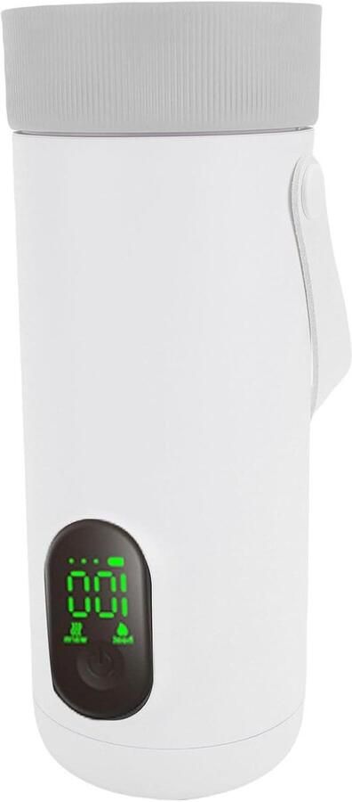 Draagbare Waterkoker Reisketel Draadloos Warm Water Onderweg Snel Koken 10 Minuten 350ml Wit
