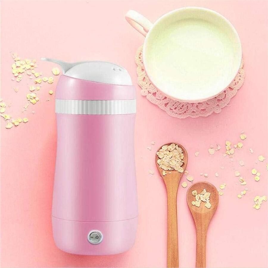 Reiswaterkoker Waterkoker Warmwaterbeker Snel Water Koken Voedselveilig Materiaal 300 ml Roze