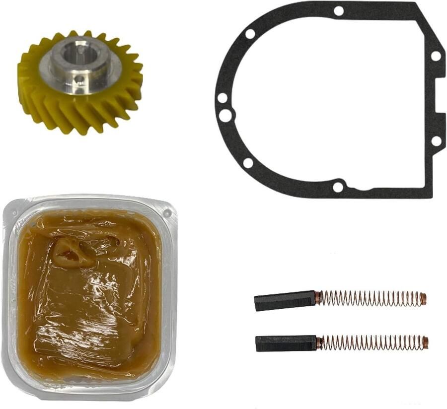 Reparatieset Keukenmachine Onderdelen Tandwiel Keukenmachine Repareren Compleet met Vet 250 Gram Multi