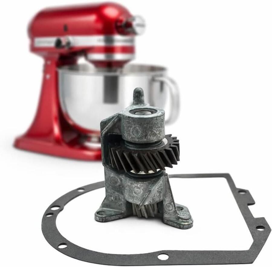 Reparatieset Keukenmachine Tandwiel en Afdichting Bakken en Koken Compleet voor Versnellingsbak 150 gram Aluminium