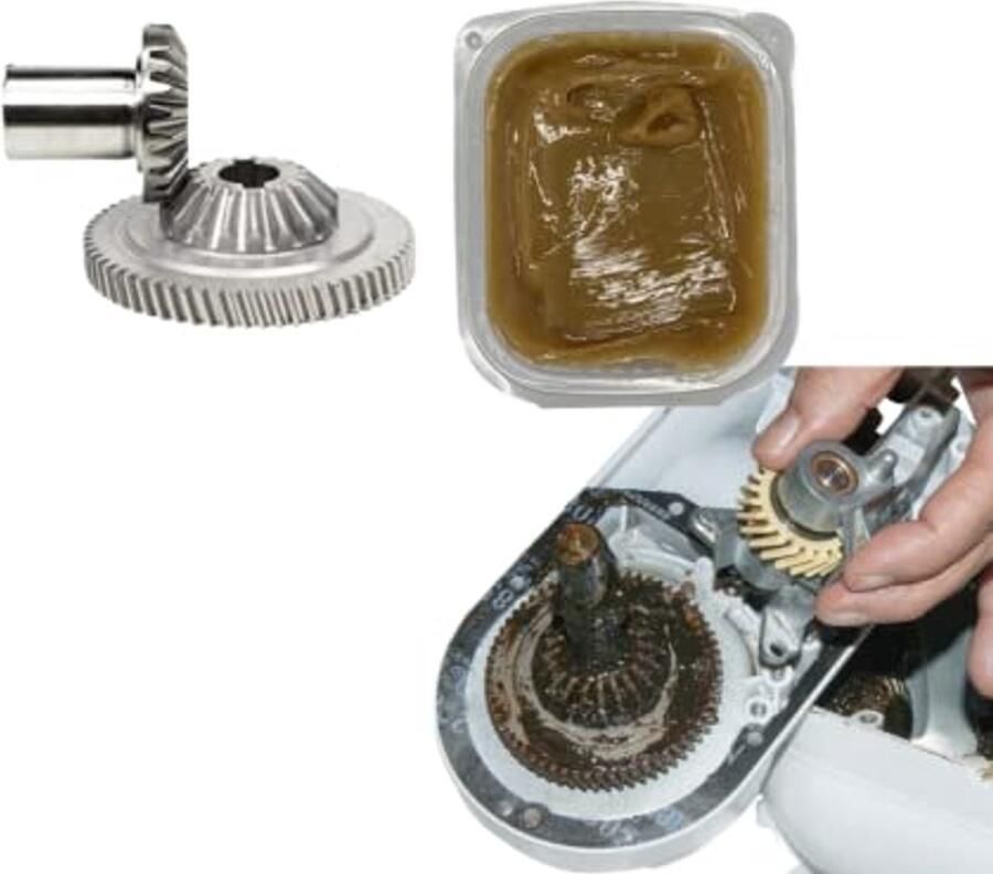 Reparatieset voor tandwielen en high-performance vet voor keukenmachines
