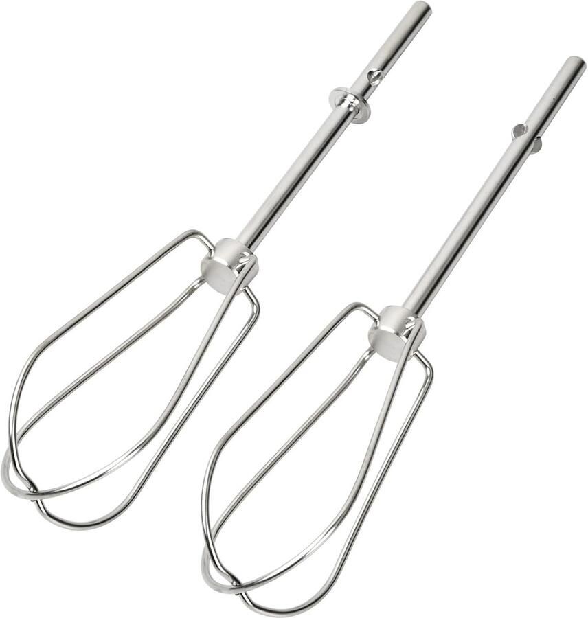 Replacement Hand Mixer 2 Pieces Stainless Steel Beater for Egg Beater 18.5cm Electric Mixer Parts Hand Mixer Turbo ShopVlot