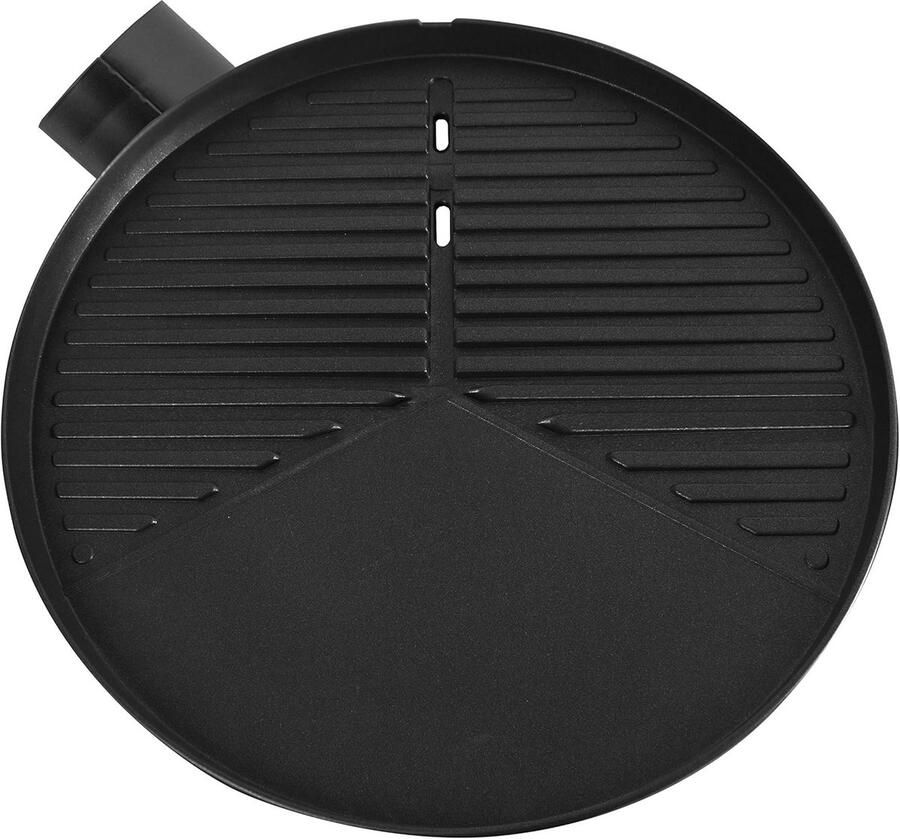 Reserve Grillplaat 42x42 cm met Antiaanbaklaag en Vetafvoer Geschikt voor Elektrische BBQ's