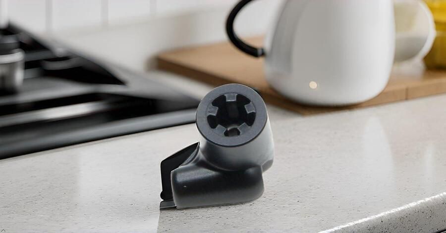 Reserve hendel Koffiezetapparaat deel Apparaat reparatie Perfecte pasvorm 2 x 1 x 1 cm Zwart