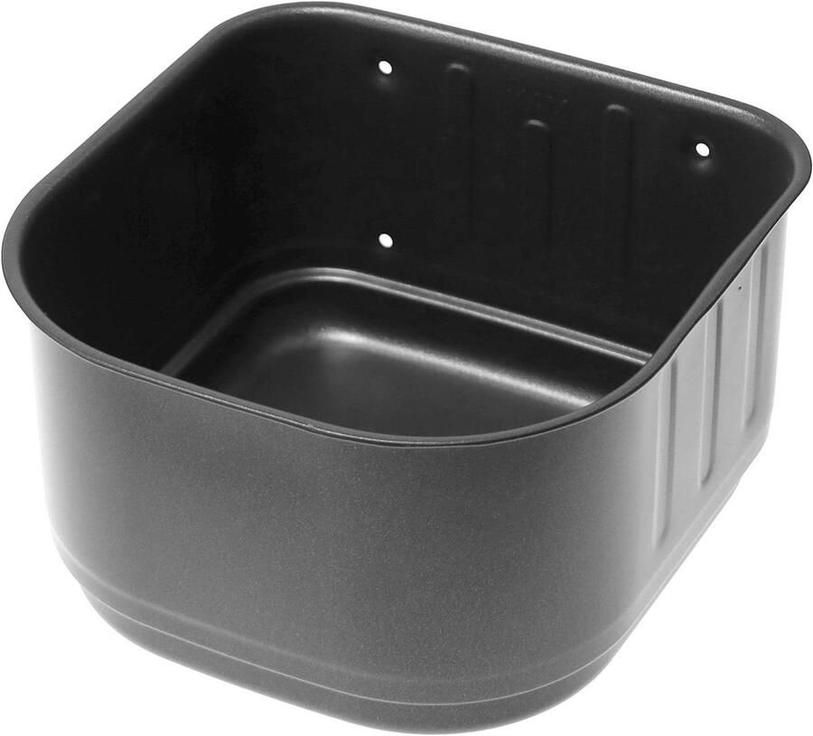 Reserve Reservoir Vervangend Bakje Airfryer Gebruik Aluminium Materiaal 30 x 22 x 20 cm Grijs