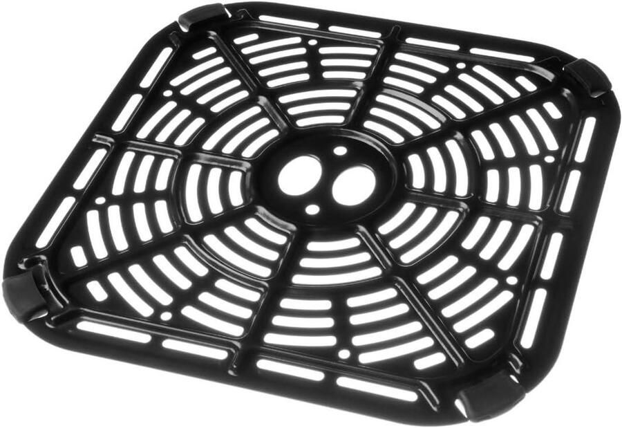Reservemand Airfryer Crisping plaat Krokant koken PFAS-vrij 55 liter Zwart