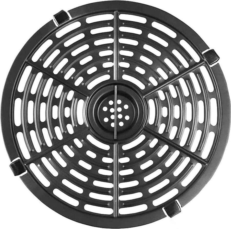 Reservemand Bakmat voor Air Fryer Vervangende Grillpan Herbruikbare Inzetstukken Koken Grillen Keuken Braden 22 cm